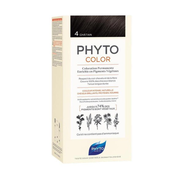 Phyto color 4 castaño