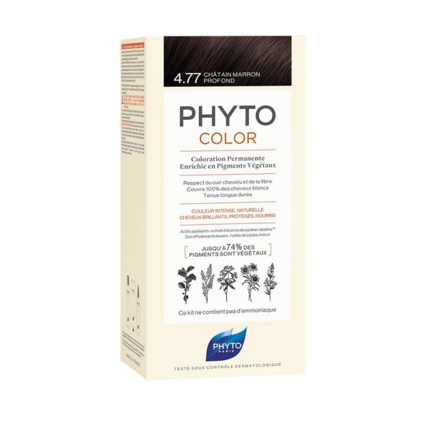 Phyto color 477 castaño marron intenso