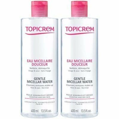 Topicrem agua micelar suave 2x400ml