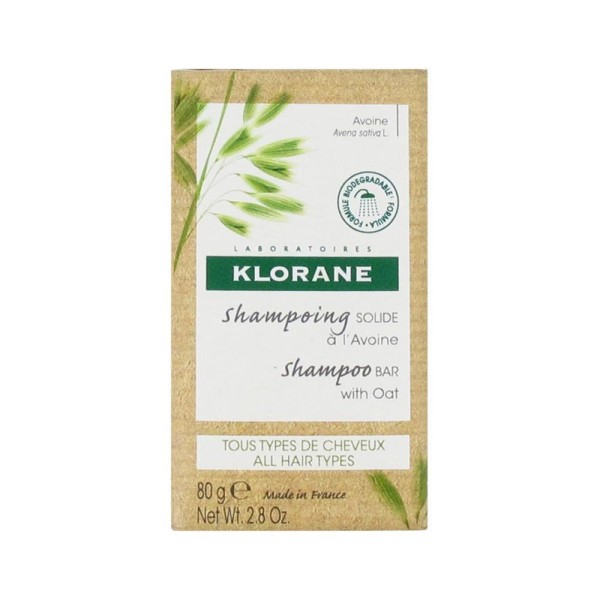 Klorane champu solido avene 80gr