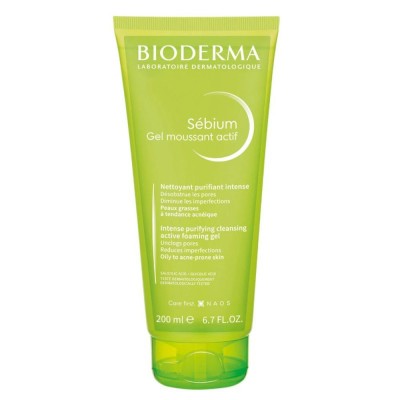 Bioderma sebium gel moussant actif 200ml