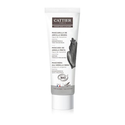 Cattier mascarilla arcilla negra 100ml