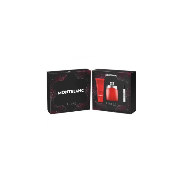 Set Montblanc Legend Red Edp 100ml Gel Mini