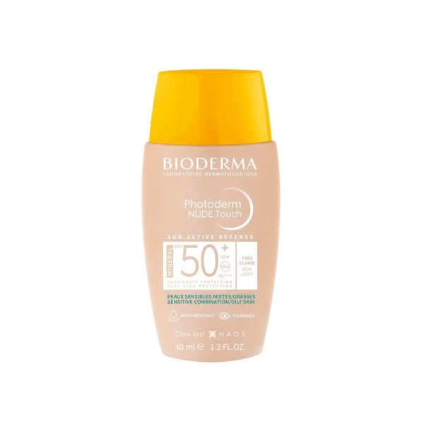 Bioderma photoderm nude muy claro 40ml