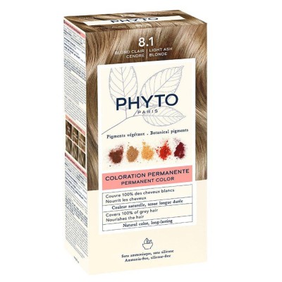 Phyto color 8.1 rubio claro ceniza