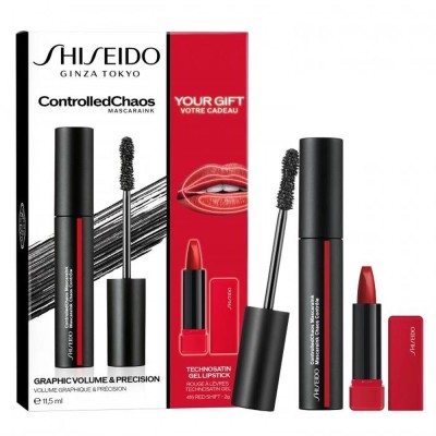 Shiseido mascaraink controlled chaos 01 + set