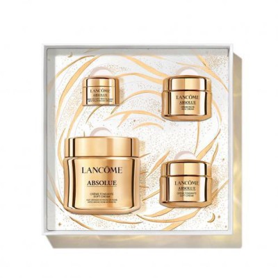 Lancome absolue crema soft 60ml + crema soft 15ml + crema rica 15ml +  contorno de ojos 15ml