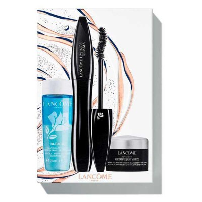 Lancome mascara pestañas hypnose 01 negra +  bi facil 30ml + genifique eye cr  5ml