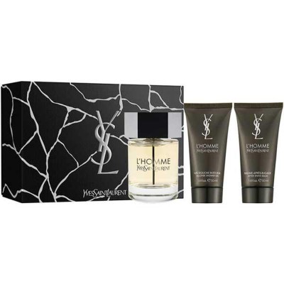 Yves saint laurent l'homme eau toilette 100ml +  gel ducha 50ml + after shave 50ml