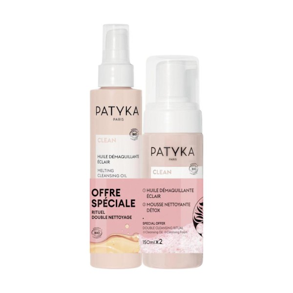 Patyka huile demaquillante 150ml+ mousse