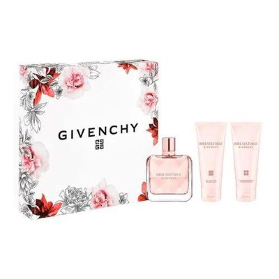 Givenchy irresistible eau parfum 80ml + aciete ducha 75ml + locion corporal 75ml