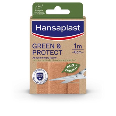 Hansaplast green&protect tiras 10u