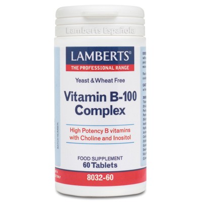 Lamberts Vitamina B-100 Complex 60 Tabs