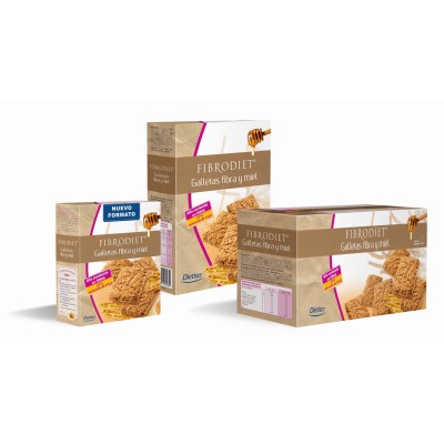 Dietisa Fibrodiet Galletas Fibra y Miel 1kg