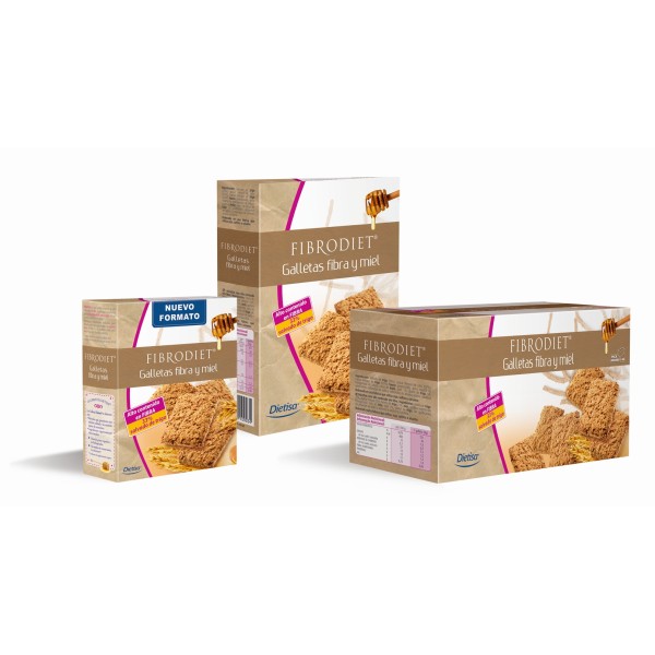 Dietisa Fibrodiet Galletas Fibra y Miel 1kg