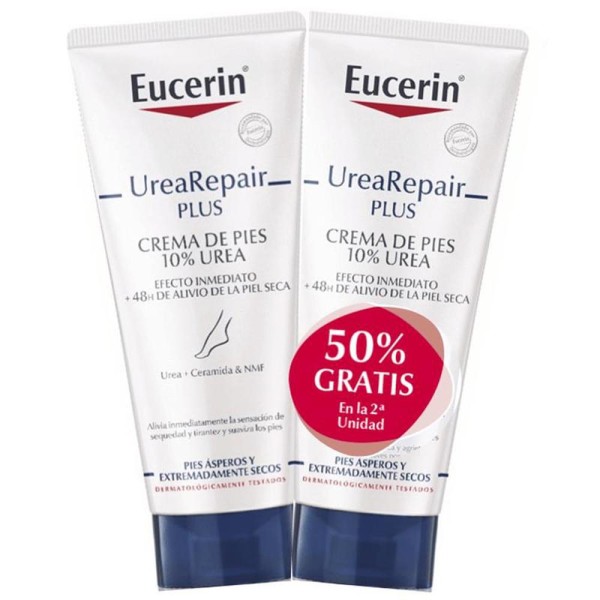 Eucerin urea repair plus cr pies 2x100ml