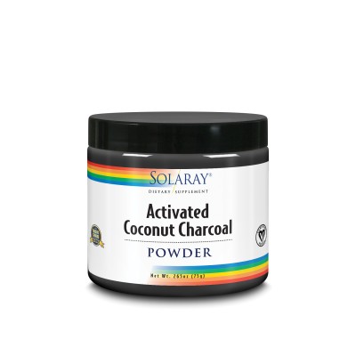 Solaray Charcoal Coconut Activated 150g