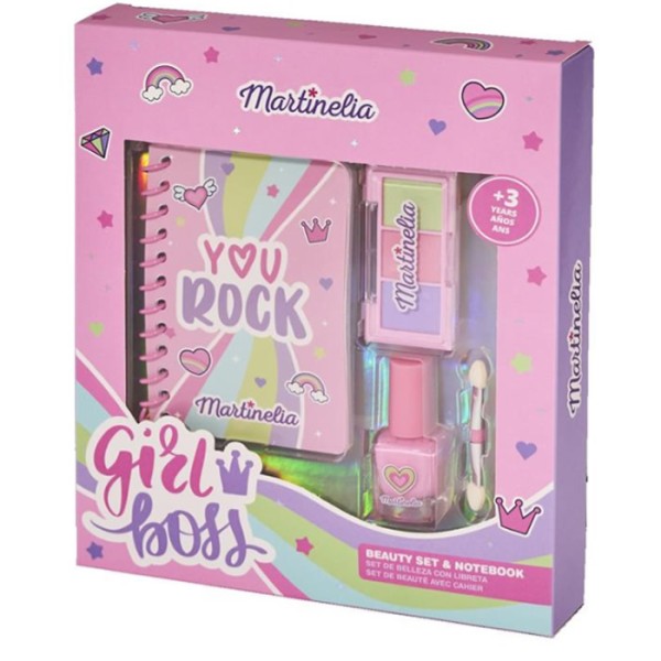 Martinelia Supergirl Notebook And Beauty Set