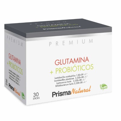 Prisma Natural Glutamina + Probióticos 30 Sticks x 4.37g