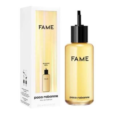 Paco Rabanne Fame Eau De Perfume Spray 200ml Recarga