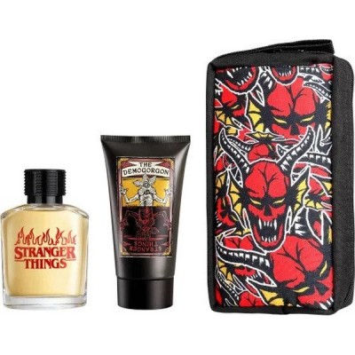 Stranger Things Men Eau De Toilette Spray 100ml Set 3 Piezas