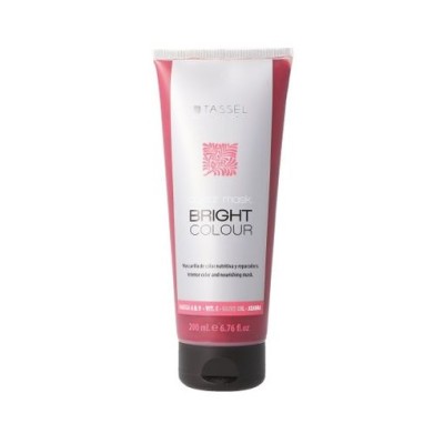 EUROSTIL BRIGHT COLOUR MASCARILLA CAPILAR COLOR ROJO 1UN