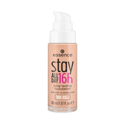 Essence Cosmetics Stay All Day 16h Long-Lasting Maquillaje 10-Soft Beige 30ml