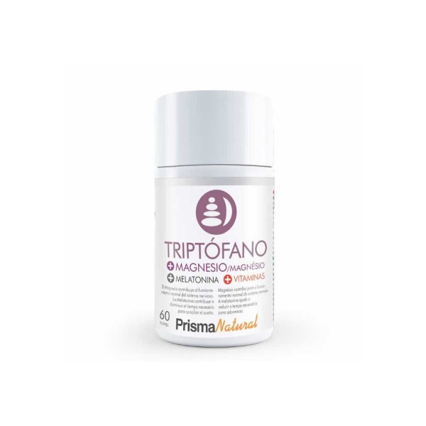 Prisma Natural Triptófano + Magnesio + Melatonina + Vitaminas 60 Caps