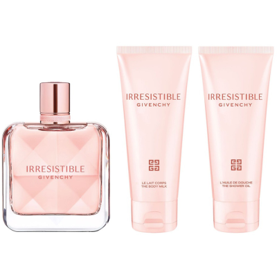 Givenchy Irresistible Eau Parfum 80ml + Aceite Ducha 75ml + Locion Corporal 75ml