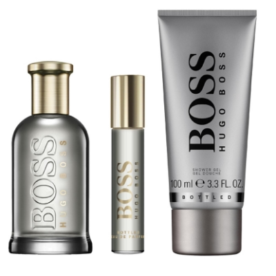 Hugo Boss Bottled Eau Parfum 100ml + Gel Ducha + Spray 10ml