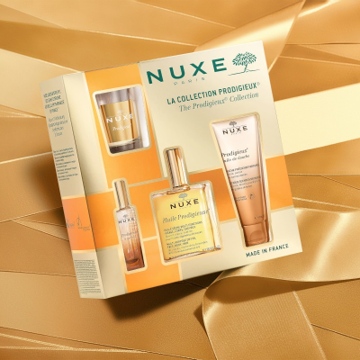 Nuxe Huile Prodigieuse 50ml + Aceite de Ducha 100ml + Le Parfum 15ml