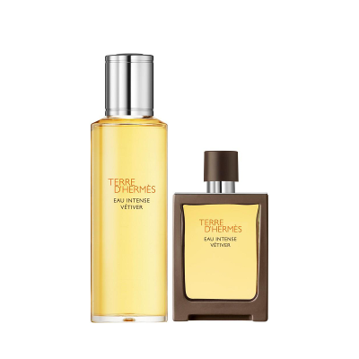 Terre D'hermes Eau De Perfume Spray Recargable 30ml Set 2 Piezas