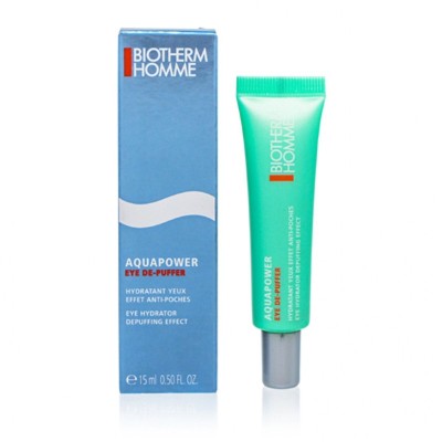 BIOTHERM HOMME AQUAPOWER CREMA DE OJOS DE-PUFFER 15ML