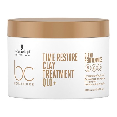 Schwarzkopf Bc Time Restore Q10 Clay Treatment 500ml