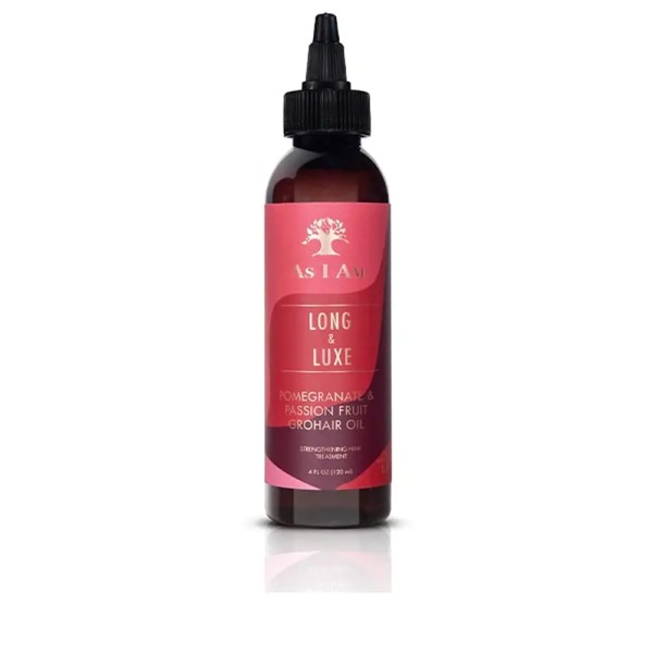 As I Am Long and Luxe Pomegranate y Passion Fruit Grohair Oil 120ml