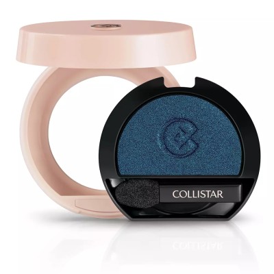 Collistar Impeccable Sombra De Ojos Compacta Recarga 240-Mediterranean Blue Satin 2g