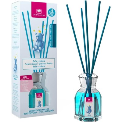 Cristalinas Mikado Ambientador 0 Bebé y Colonia 40ml