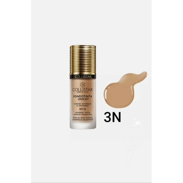 Collistar Fondotinta Unico Essenza Universale Di Giovinezza Spf 15 N° 3n Beige