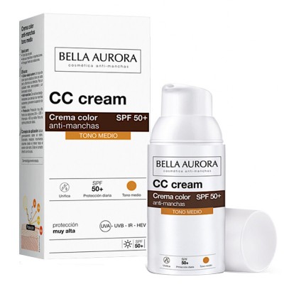 BELLA AURORA SOL TONO MEDIO SPF+50 30ML