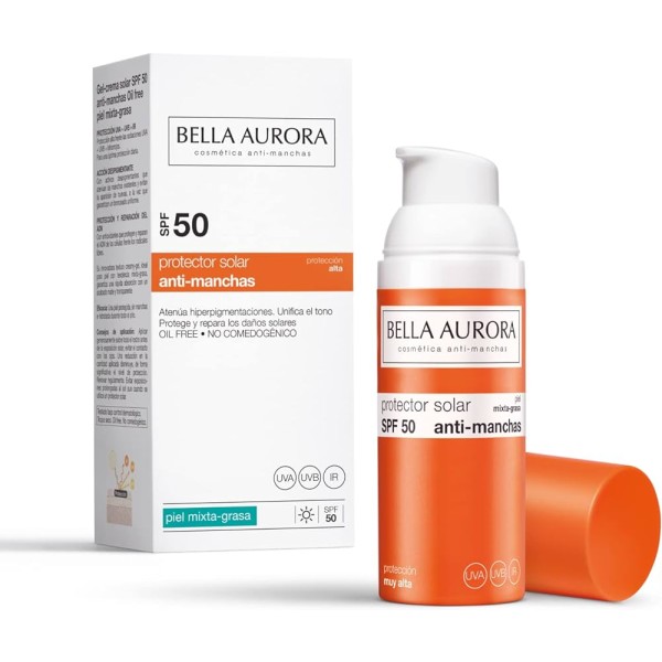 BELLA AURORA SOL GEL SPF50 50 P/MIX-GR