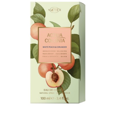 4711 Acqua Colonia White Peach & Coriander Eau De Cologne Spray 100ml