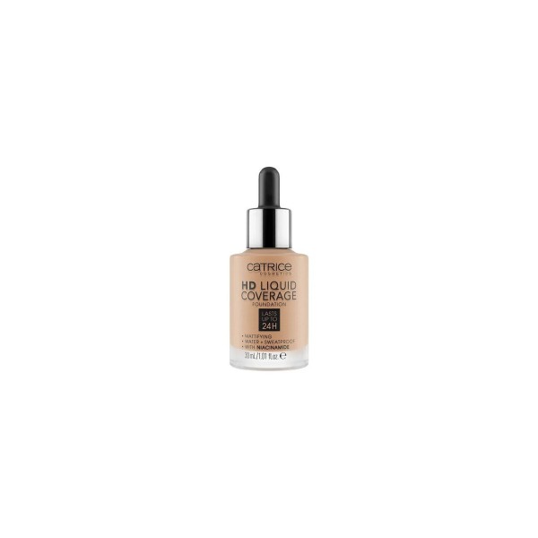 Catrice Hd Liquid Coverage Foundation Lasts Up to 24h 050-Rosy Ash 30ml