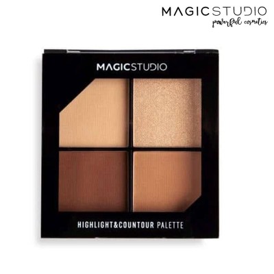 Magic Studio Powerful Cosmetics Highlight y Countour Palette 2,8g