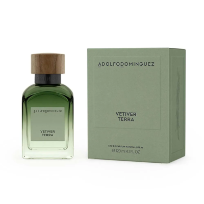 Adolfo Dominguez Vetiver Terra Eau De Perfume Spray 120ml