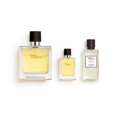 Terre D'Hermès Eau De Parfum Spray 75ml Set 3 Piezas