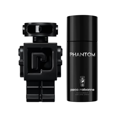 Paco Rabanne Phantom Parfum Eau De Perfume Spray 100ml Set 2 Piezas Christmas 2023