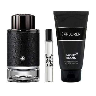 Montblanc Explorer Eau De Perfume Spray 100ml Set 3 Piezas