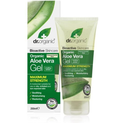 Dr Organic Aloe Vera Gel Maximum Strength 200ml