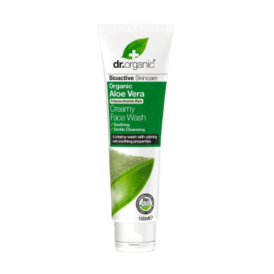 Dr Organic Aloe Vera Crema Facial Limpiadora 150ml