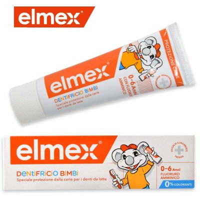 Elmex caries pasta children 0-6 50ml